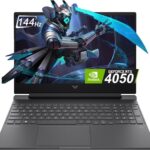 HP VICTUS 15-fa2082wm - Intel Core i5-13420H - NVIDIA GeForce RTX 4050 6GB -16G DDR4 3200HZ ( 1x16 ) - 512GB m.2 Gen4 - 15.6"-FHD-IPS-144Hz - English Keyboard - Windows 11 - SILVER